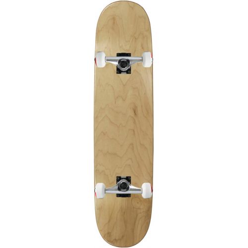  Moose Complete Skateboard Natural 7.25 Silver/White Assembled