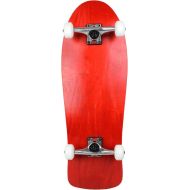 Moose Skateboards Old School 10 x 30 Stained Red Blank Skateboard Complete
