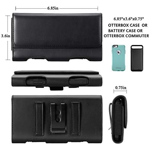  [아마존베스트]Mopaclle Galaxy Note 20 Ultra 5G Holster Case, Premium Leather Galaxy Note 10 Plus Belt Clip Case Holster Pouch Sleeve Phone Belt Holder for Samsung Galaxy Note 8 9/ Note 20 (Fits