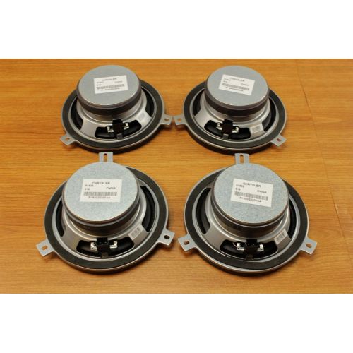  Chrysler Jeep Dodge 6.5inch Kicker Speaker Upgrade Set of 4 Mopar OEM