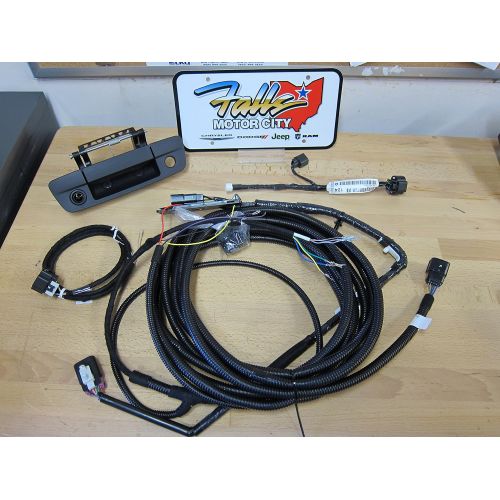  Ram 1500 2500 3500 Backup Camera Kit For RA2 RA3 RA4 Radios Mopar OEM