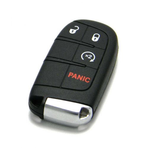  Mopar 4-Button Smart Proximity Key Keyless Entry Remote Fob Compatible With Dodge (FCC ID: M3N-40821302  PN: 68066350)