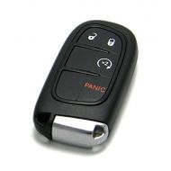 Mopar OEM Jeep Keyless Entry Remote Fob 4-Button Smart Proximity Key (FCC ID: GQ4-54T / P/N: 68105078)