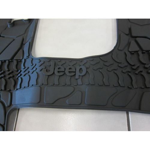  Mopar 2014-15 Jeep Wrangler JK Unlimited RHD Slush Floor Mats OEM