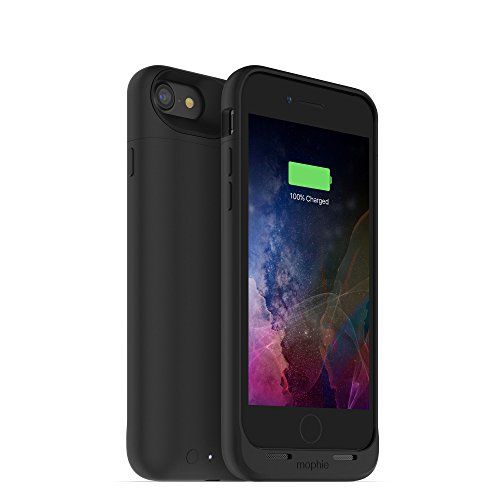  [아마존베스트]mophie 3673_JPA-IP7-BLK Juice Pack Wireless - Charge Force Wireless Power - Wireless Charging Protective Battery Pack Case for iPhone 8 And iPhone 7  Black