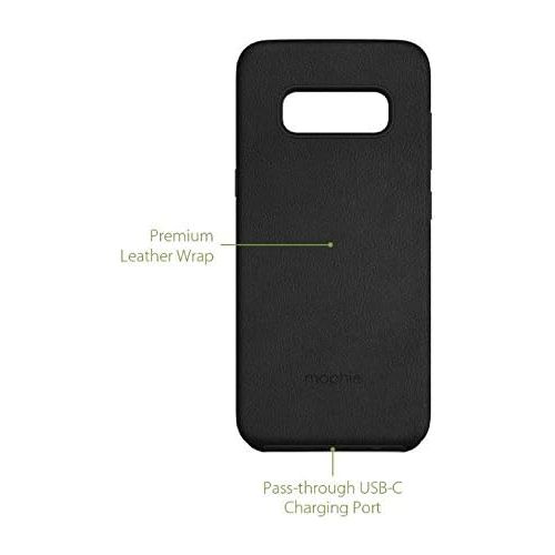  Mophie mophie charge force magnetic case & powerstation mini Made for Samsung Galaxy S8 - Black