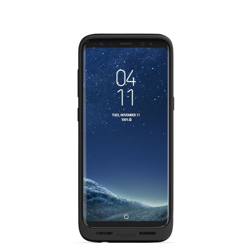  Mophie mophie Juice Pack Battery Case  Samsung Galaxy S8  2,950 mAh Built-in Battery  Universal Wireless Charging  Black