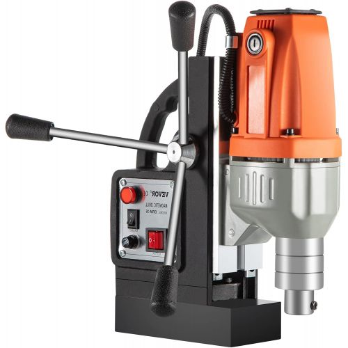  [아마존베스트]Mophorn 980W Magnetic Drill Press with 1-1/3 Inch (35mm) Boring Diameter Magnetic Drill Press Machine 2700 LBS Magnetic Force Magnetic Drilling System 680 RPM Portable Electric Mag