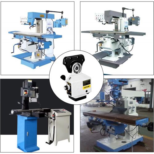  [아마존베스트]Mophorn Al-310S Power Feed X-Axis 450 in-lb Torque,Power Feed Milling Machine 0-200PRM, Power Table Feed Mill 110V,for Bridgeport and Similar Knee Type Milling Machines