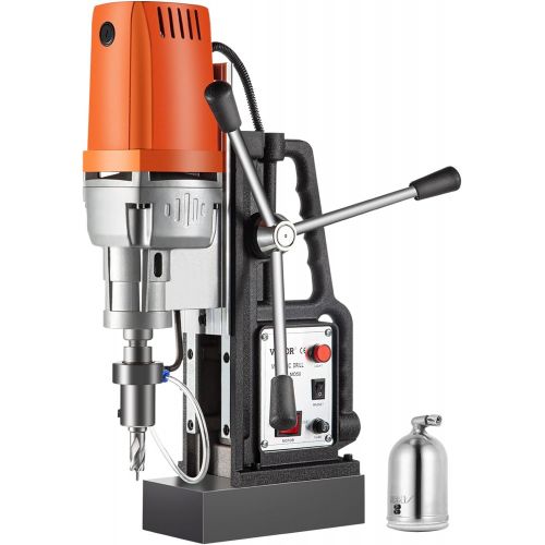  Mophorn 1550W MD50 Magnetic Drill 500 RPM Spindle Speed Electric Magnetic Drilling System with 2 Inch Boring Diameter and 2900 LBS Magnet Force