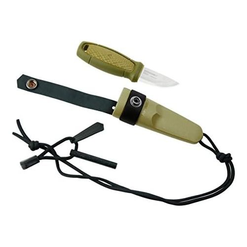  [아마존베스트]Morakniv Eldris Fixed-Blade Pocket-Sized Knife with Sandvik Stainless Steel Blade, Lanyard and Firestarter, 2.2-Inch