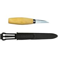 [아마존베스트]Morakniv Tool Carving Knife Oiled Birch Wood Handle 3-Ply Total Length 16.8 cm Knife Grey M
