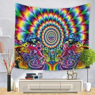 Marke: Morbuy-Shop Tapestry Hippie Wandteppich, Morbuy Tapisserie Mandala Design Motiv Wandbehang Wandtuch Tischdecke Meditation Strandtuch Yogamatte Wall Home Decor (150 x 200cm,Hippie 5)