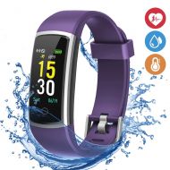 MoreFit moreFit Waterproof Activity Tracker, Fitness Tracker Color Screen Smart Watch, Blood Pressure Watch with Sleep Monitors, Heart Rate Calorie Pedometers Call/SMS Alert for Women Men