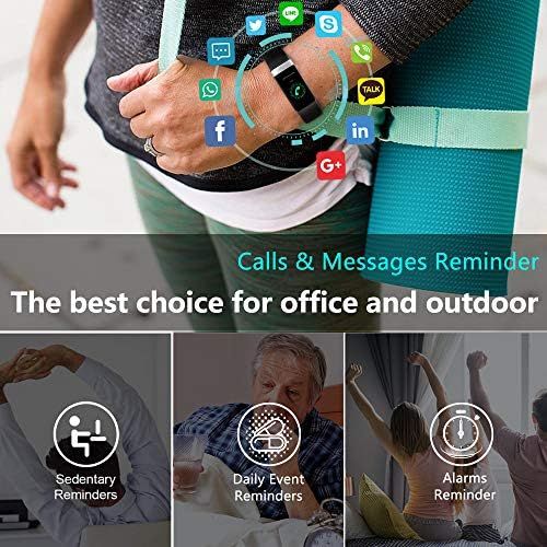  MorePro Heart Rate Monitor Blood Pressure Fitness Activity Tracker with Low O2 Reminder, IP68 Waterproof Smart Watch with HRV Sleep Health Monitor Smartwatch for Android iOS Phones