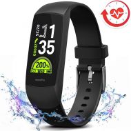 MorePro HRV Fitness Tracker Heart Rate, Activity Tracker with Blood Oxygen Monitor, Waterproof Pedometer Smart Watch with Sleep Monitor, Step & Calorie Counter for Women Men