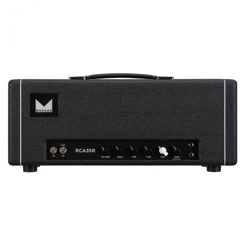  Morgan Amplification},description:The Morgan RCA35R 35W tube guitar head starts with the circuit from the RCA35, and then adds three-spring, tube-driven reverb. The Morgan RCA35R w