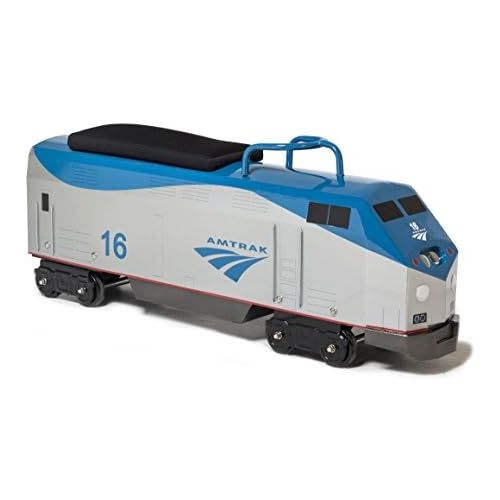  Morgan Cycle Foot to Floor Amtrak P42 Locomotive Train Engine, Blue Grey