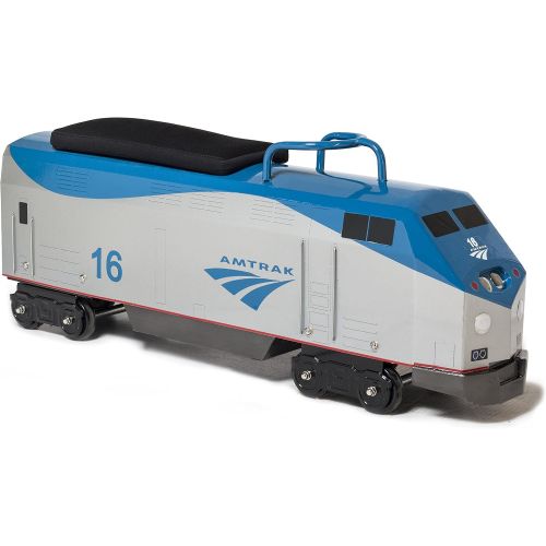  Morgan Cycle Foot to Floor Amtrak P42 Locomotive Train Engine, Blue Grey