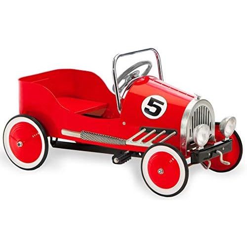  Morgan Cycle Retro Style Pedal Car, Red