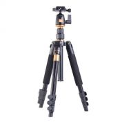 Morjava Q-555 Aluminium Alloy Camera Tripod Professional Portable Magnesium Tripod Monopod & Ball Head SLR Camera Canon Nikon Pentax Sony