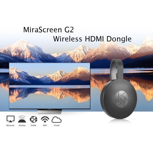  Morjava D2 EZCast 4K x 2K 1080P HDMI WiFi Display Dongle Receiver 2.4G5G Dual Band H.265 4K Decoding Stick Support MiraCast AirPlay DLNA