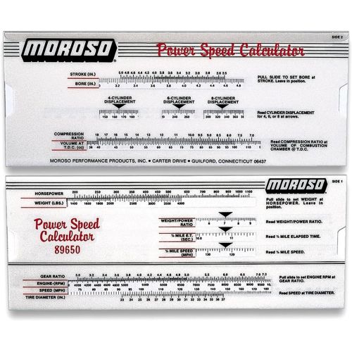  [아마존베스트]Moroso - 89650 POWER-SPEED CALCULATOR