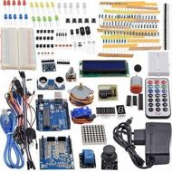 Morovan Ultimate Uno Project Super Starter DIY Beginner Kit + Bread Board for Arduino