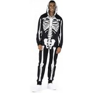 Morph Costumes Men Skeleton Jumpsuit Costume, Halloween Costume Men Available in Sizes M, L, XL, XXL