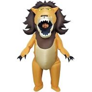 할로윈 용품Morph Giant Inflatable Big Mouth Lion Halloween Animal Costume for Adults