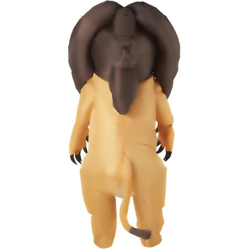  할로윈 용품Morph Giant Inflatable Big Mouth Lion Halloween Animal Costume for Adults