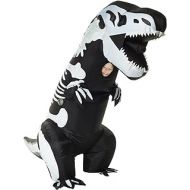 Morphsuits Giant Skeleton Inflatable Kids Costume, One Size