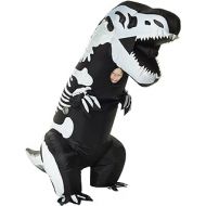 할로윈 용품Morphsuits Giant Skeleton Inflatable Kids Costume, One Size