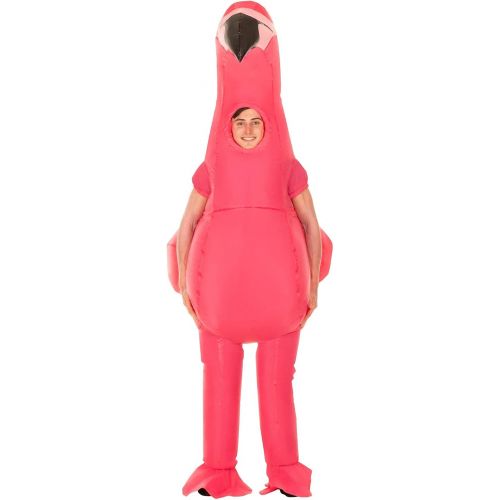  할로윈 용품Morph Giant Inflatable Flamingo Halloween Animal Bird Costume for Adults