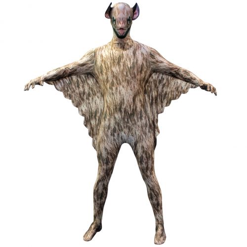  Morphsuits Vampire Bat Kids Animal Planet Costume - Size Large 4-46 (120cm-137cm)