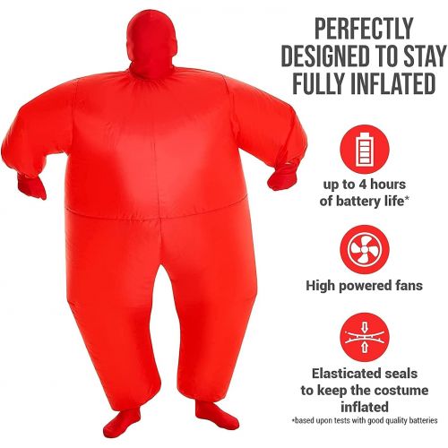  Morph Inflatable Adult & Childrens MegaMorph Fat Suit Costumes - One Size