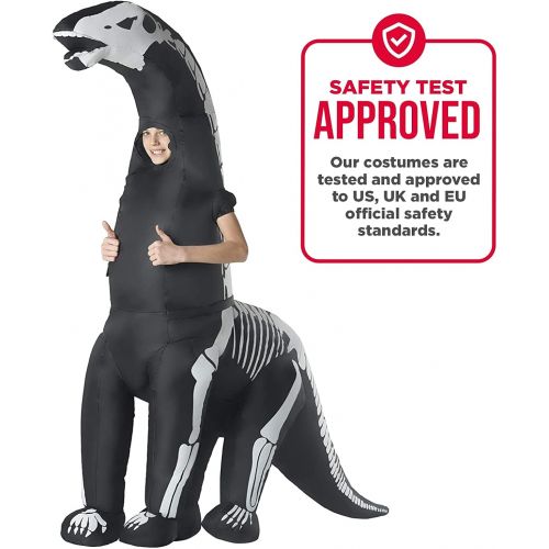  Morphsuits Giant and Kids Skeleton Diplodocus Inflatable Kids Costume