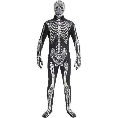  할로윈 용품Morphsuits Mens Adult Costume, Day of The Dead