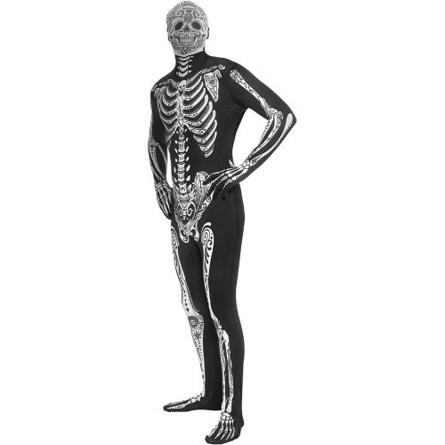  할로윈 용품Morphsuits Mens Adult Costume, Day of The Dead