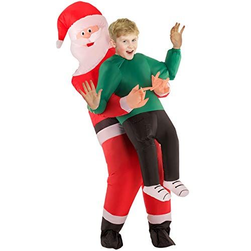  할로윈 용품Morphsuits Morph Christmas Kids Inflatable Santa Pick Me Up Kids Halloween Costume