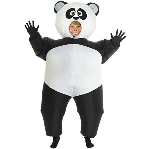  할로윈 용품Morphsuits Giant Panda Kids Inflatable Blow Up Costume - Kids (MCKGIPA)