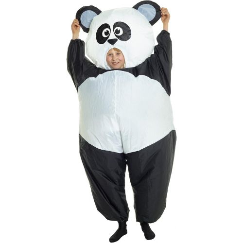  할로윈 용품Morphsuits Giant Panda Kids Inflatable Blow Up Costume - Kids (MCKGIPA)