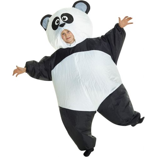  할로윈 용품Morphsuits Giant Panda Kids Inflatable Blow Up Costume - Kids (MCKGIPA)