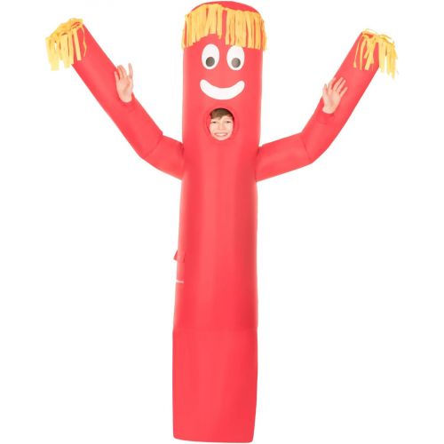  할로윈 용품Morphsuits Morph Giant Inflatable Red Wacky Wavy Arm Guy Halloween Costume for Kids, Red Wavy Arm Guy Kids, One Size (MCKGIRWM)