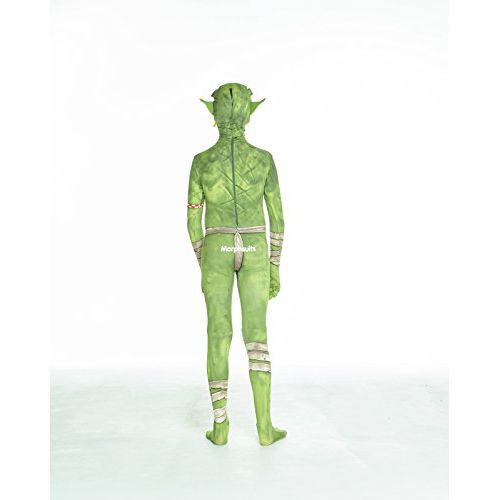 Morphsuits Kids Green Orc Monster Costume - Small 3-35 / 6-8 Years