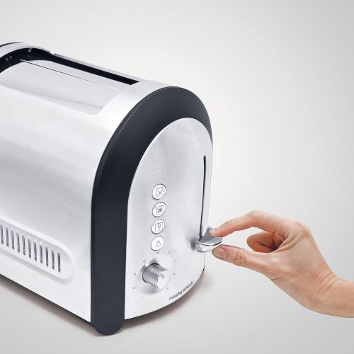  Morphy Richards 44341 Meno 2-Scheiben Toaster, gebuerstetes Design