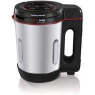 Morphy Richards 501027 Compact Stainless Steel Saute & Soup Maker, 900 W, 1 Litre, Brushed Aluminium and Black