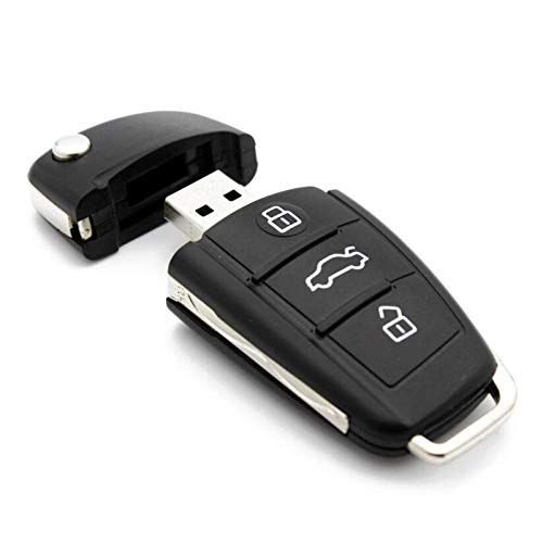  Morrenz - USB Flash Drive SFY 100% Real Capacity Audi Car Key 8GB 16GB 32GB 64GB Pen Drive Pendrive Memory Stick U Disk[ 128MB ]