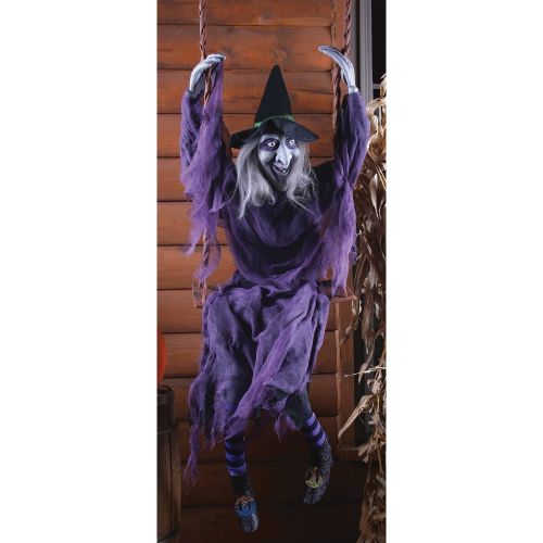 제네릭 Generic 60 Swinging Witch Halloween Decoration