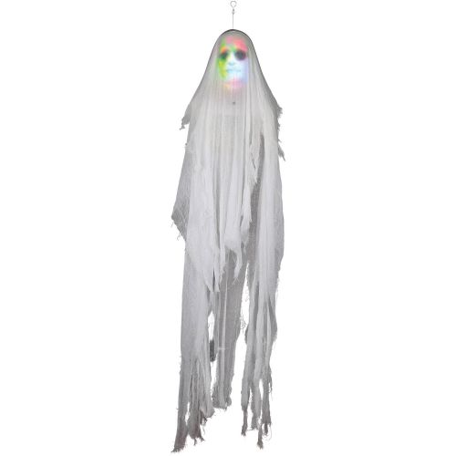  Gemmy Lightshow Hanging Phantom Ghost Halloween Decoration